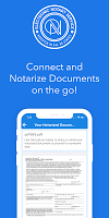 screenshot of Notarize Documents Now with In