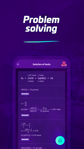 Chemistry X10: reaction solver Screenshot 1 - AppWisp.com