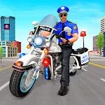 Cover Image of डाउनलोड पुलिस मोटो बाइक चेस क्राइम  APK