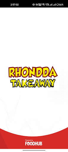 Android application Rhondda Takeaway screenshort