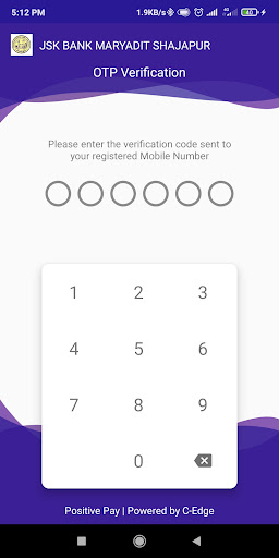 JSKBSJ Positive Pay Screen 3