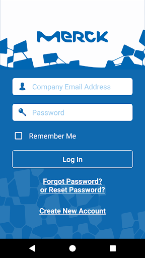 Android application Merck One Page screenshort