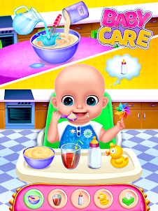 Sweet Baby Care&Dress up Games