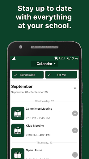 Android application Legacy Christian Academy App screenshort