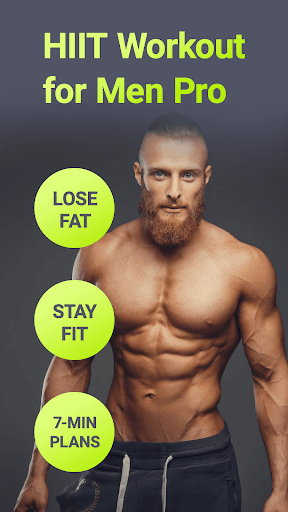 Android application HIIT Workout For Men Pro screenshort
