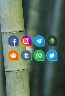 Dropicon Cut - Captură de ecran Icon Pack