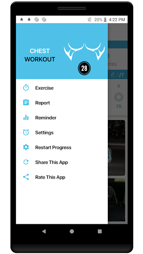 Chest Workout at Home Screen 2