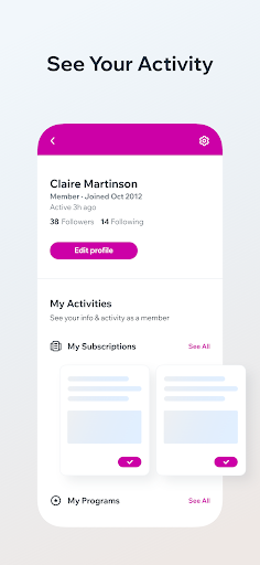 H.E.R: Women & Wellness App Screen 2