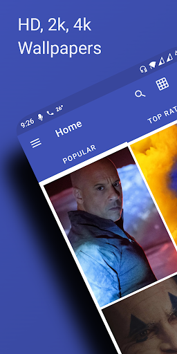 Android application MovieWall - Movie Wallpapers screenshort
