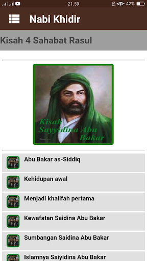 Biografi and Kisah Nabi Khidir