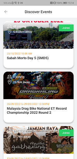 Wemotoo - Msia Motor Club Screen 3