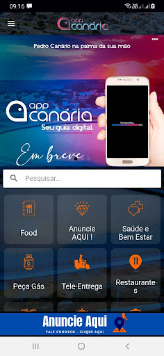 Android application Pedro Canário APP screenshort