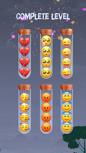 Emoji Sort Master Apk Mod for Android [Unlimited Coins/Gems] 6