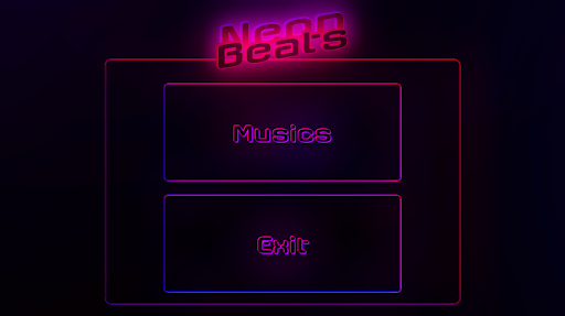 Neon Beats | Musical Game Screen 2