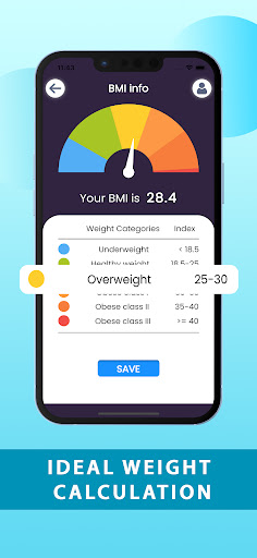 BMI Monitor Screenshot 4 - AppWisp.com