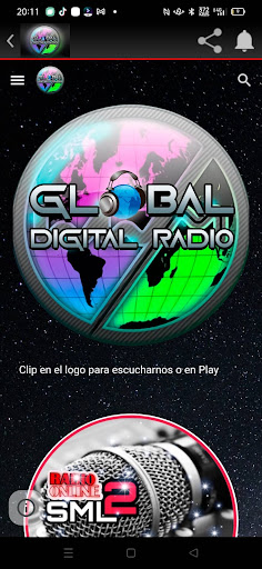 Global Digital Radio Screen 2