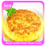 Simple Tortilla Potato Omelet recipe icon