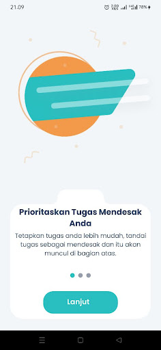 Android application Task CRS screenshort