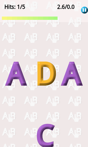 Touching Letters Screen 3