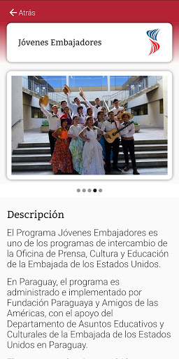 Jóvenes Embajadores Screen 2