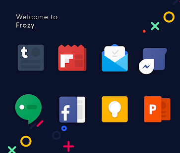 Frozy / Material Design Icon P Schermata