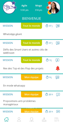Android application laWEroom de laWEbox screenshort