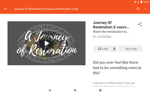 No Boundaries International