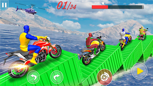 Screenshot 7 juegos de motos de carreras de android