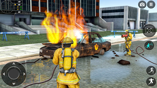 Fire Truck Sim Rescue Games 3D 8