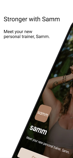 Android application Stronger with Samm screenshort