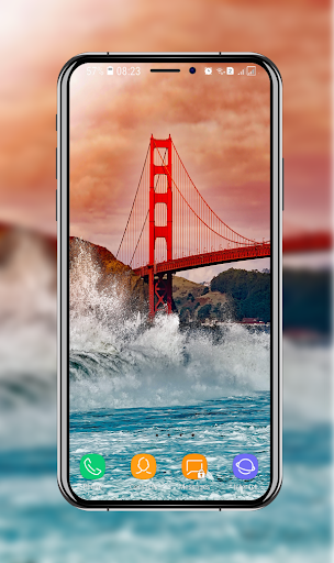 Android application Bridge Wallpapers screenshort