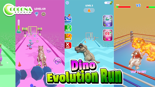 Download Dino Run 3D : Merge Element on PC (Emulator) - LDPlayer