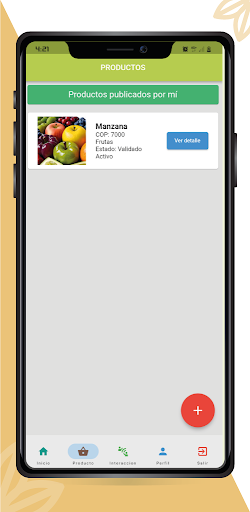 ComercializApp Productor Screen 3
