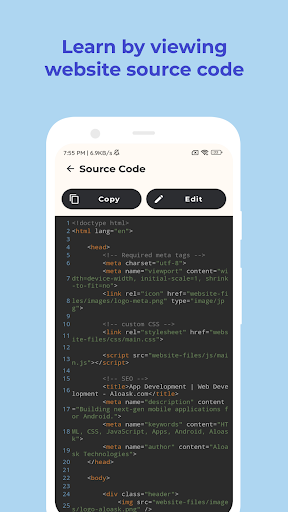 HTML Editor - HTML, CSS & JS - Productivity - apps