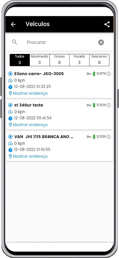 A.D RASTREAMENTO Screen 3