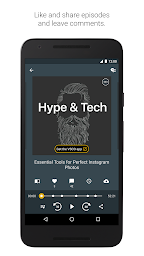 Spreaker Social Podcast Player