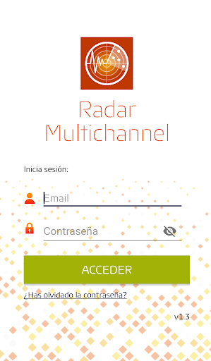 Android application Radar Multichannel screenshort