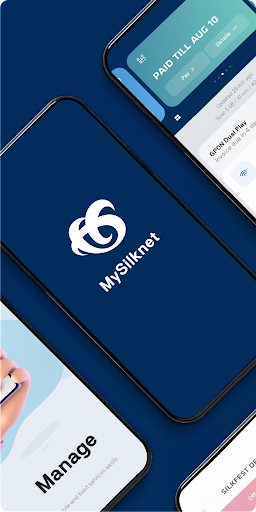 Android application MySilknet screenshort