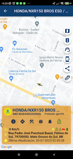 Securityway GPS Screen 3