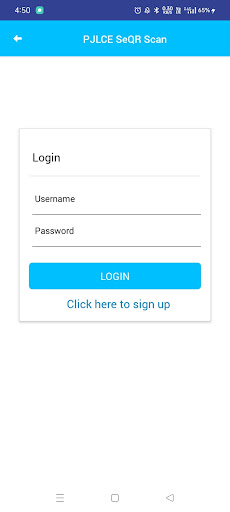 PJLCE SeQR Scan Screen 2