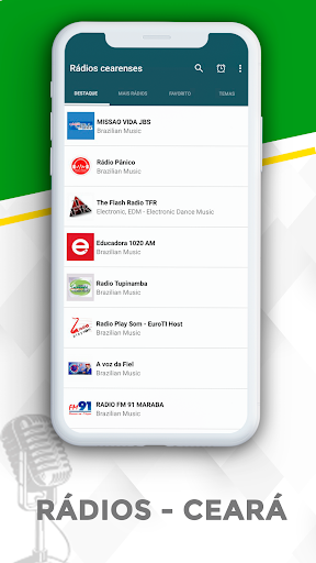 Android application Rádios - Ceará screenshort