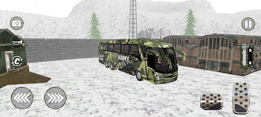 Army Bus Simulator Bus Driving Screen 2
