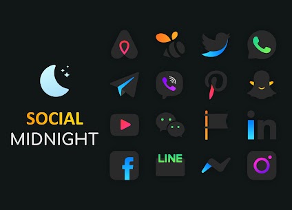 Midnight Icon Pack APK (PAID) Free Download 3