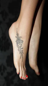Проекты татуировки ног
