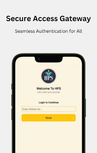 Android application HPS International screenshort
