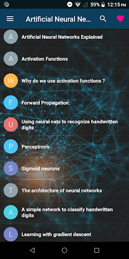 Artificial Neural Network Pro Screen 3