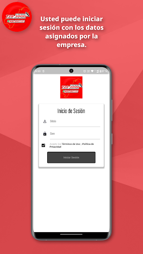Android application TAXI GUAJIRA CONDUCTOR screenshort