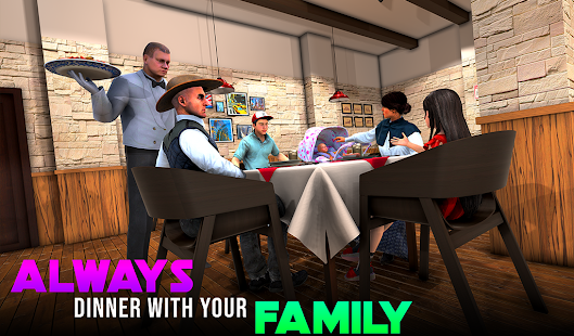 Mother Simulator - Family Game Varies with device APK screenshots 7