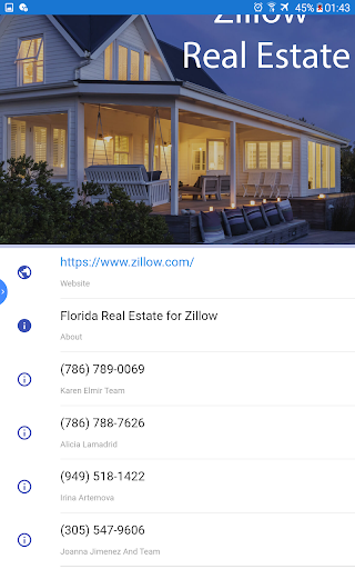 Florida Real Estate for Zillow Screen 2