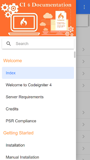 Codeigniter 4 Documentation Screen 3